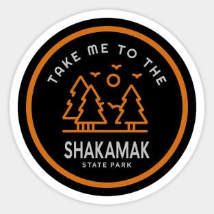 Shakamak State Park Indiana Sticker